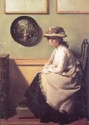 William Orpen The Mirror painting